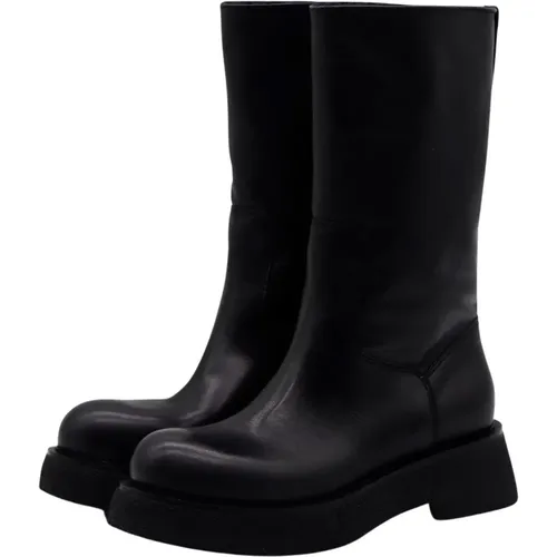 Padded Nature Nero Boots , female, Sizes: 3 UK, 7 UK, 4 UK, 8 UK - Strategia - Modalova