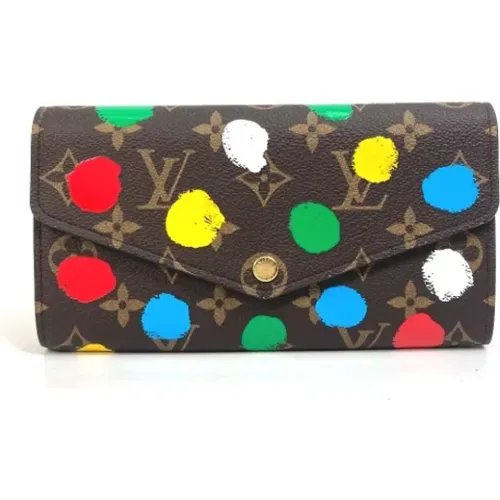 Pre-owned Canvas wallets , female, Sizes: ONE SIZE - Louis Vuitton Vintage - Modalova