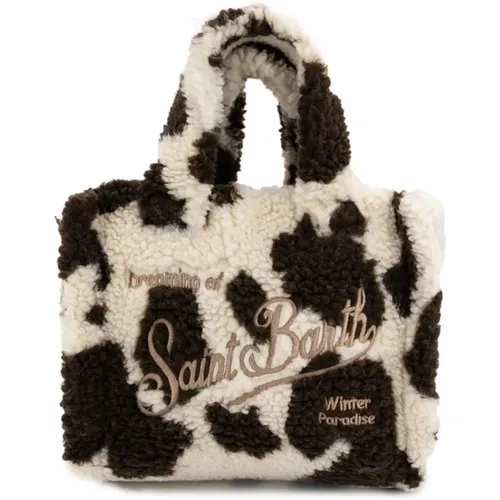 Handbags, female, , Size: ONE SIZE Vanity Mini Teddy Handbag - MC2 Saint Barth - Modalova