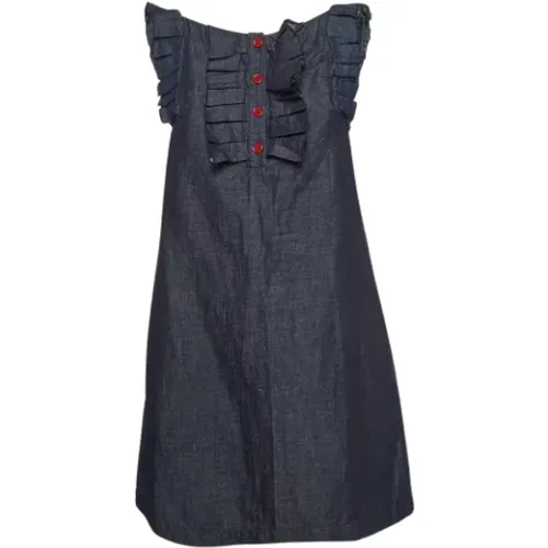 Pre-owned Denim dresses , Damen, Größe: M - Chloé Pre-owned - Modalova