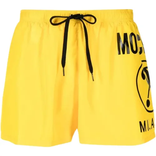 Beachwear, male, , Size: 2XL Beachwear - Moschino - Modalova