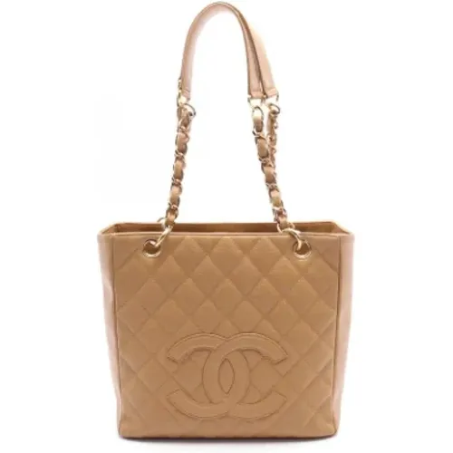 Pre-owned Tote Bags, female, , Size: ONE SIZE Pre-owned Leather shoulder-bags - Chanel Vintage - Modalova