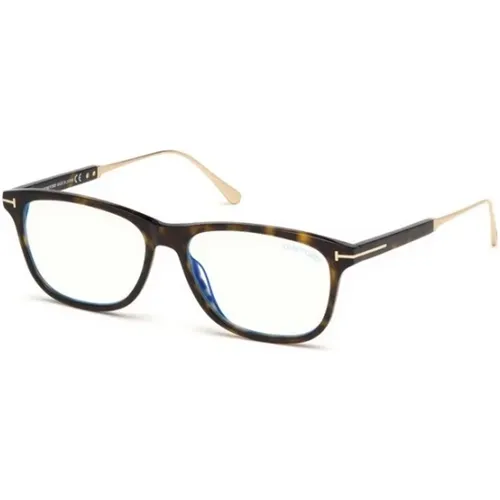 Classic Havana Frame Glasses , unisex, Sizes: 55 MM - Tom Ford - Modalova