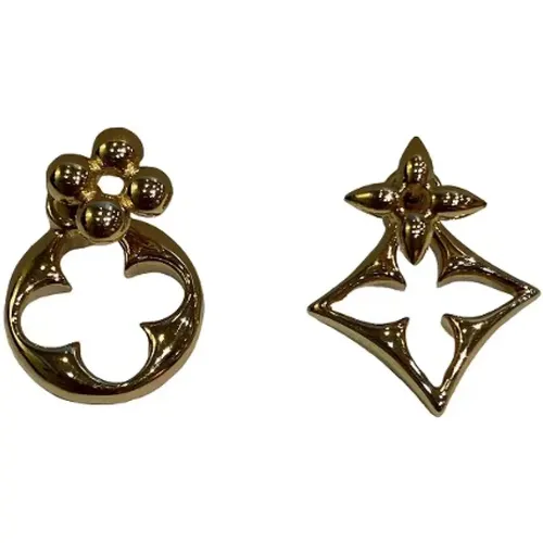 Pre-owned Jewellery, female, , Size: ONE SIZE Pre-owned Metal earrings - Louis Vuitton Vintage - Modalova