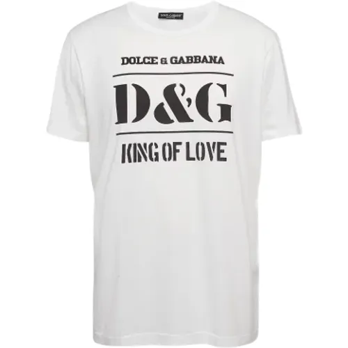 Pre-owned Tops, male, , Size: 2XS Pre-owned Fabric tops - Dolce & Gabbana Pre-owned - Modalova