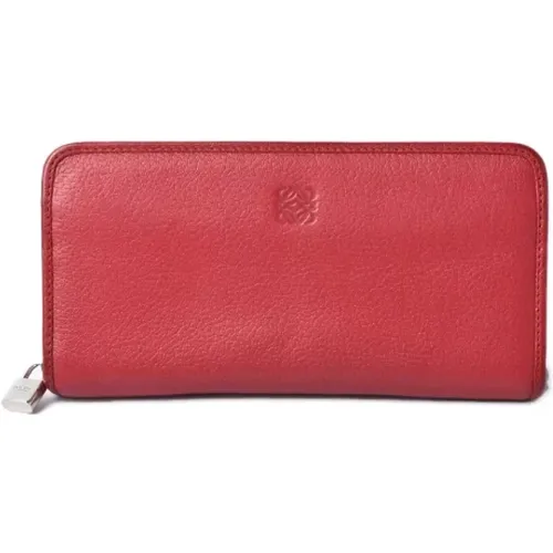 Pre-owned Wallets, female, , Size: ONE SIZE Pre-owned Leather wallets - Loewe Pre-owned - Modalova