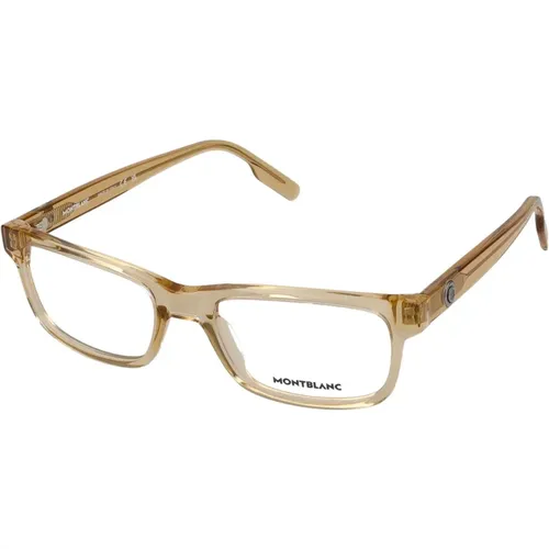 Glasses, male, , Size: 54 MM Stylish Vision Glasses Mb0179O - Montblanc - Modalova