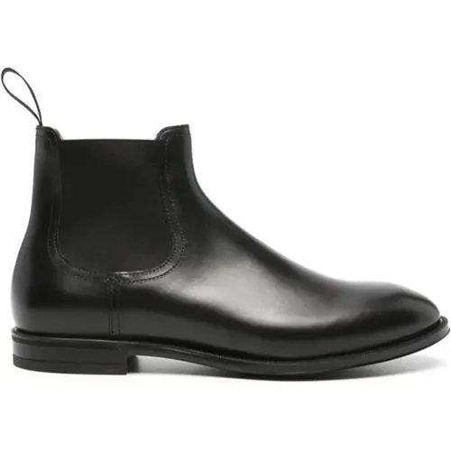 Chelsea Leather Boot with Rubber Sole , male, Sizes: 6 UK, 9 UK - Henderson Baracco - Modalova