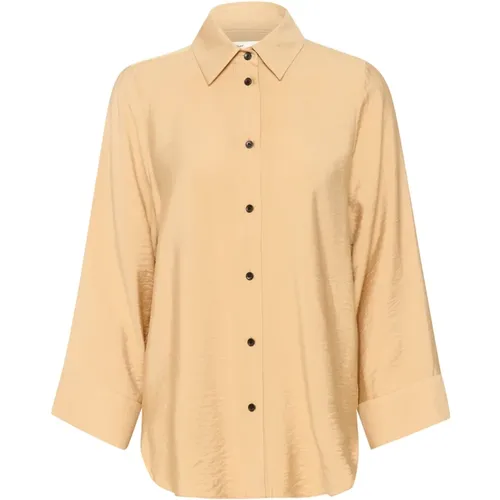 Luxe Alabaster Shirt Blouse , female, Sizes: XL, L - InWear - Modalova
