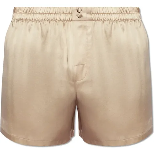 Seidenunterwäsche Shorts , Herren, Größe: XL - Dolce & Gabbana - Modalova