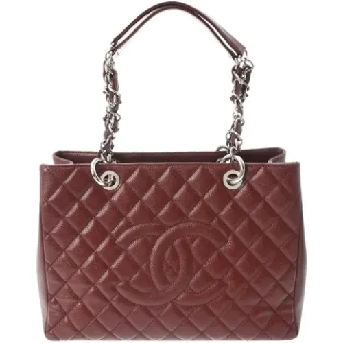 Pre-owned Tote Bags, female, , Size: ONE SIZE Pre-owned Leather chanel-bags - Chanel Vintage - Modalova