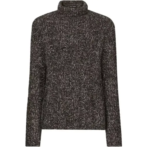 Turtlenecks, male, , Size: XL Turtleneck Sweater - Dolce & Gabbana - Modalova