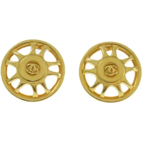 Pre-owned Jewellery, female, , Size: ONE SIZE Pre-owned Gold chanel-jewelry - Chanel Vintage - Modalova