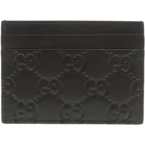 Pre-owned Wallets, female, , Size: ONE SIZE Pre-owned Leather wallets - Gucci Vintage - Modalova