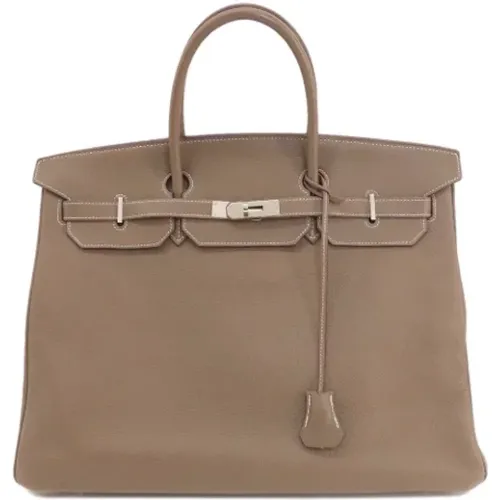 Pre-owned Leather totes , female, Sizes: ONE SIZE - Hermès Vintage - Modalova