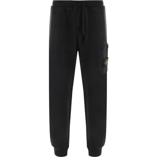 Jogging Trousers with Logo Patch , male, Sizes: L, XL - Stone Island - Modalova