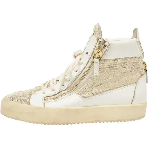 Pre-owned Sneakers, male, , Size: 8 US Pre-owned Leather sneakers - Giuseppe Zanotti Pre-owned - Modalova