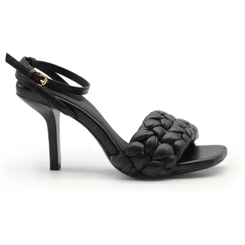 High Heel Sandal Shilo Nero @0087 , female, Sizes: 5 UK, 4 UK, 6 UK, 7 UK - Ash - Modalova