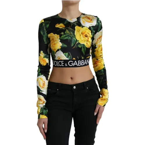 Long Sleeve Tops , Damen, Größe: XS - Dolce & Gabbana - Modalova