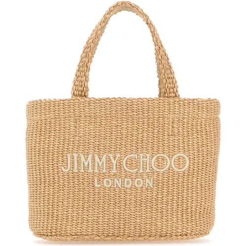 Mini Strandhandtasche in Raffia - Jimmy Choo - Modalova