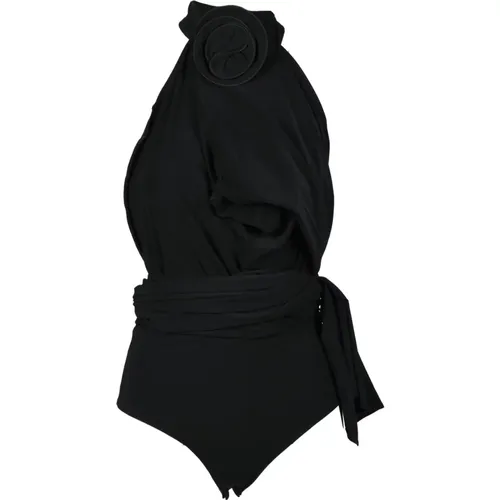Body, female, , Size: S Elegant Viscose Elastane Body - Magda Butrym - Modalova