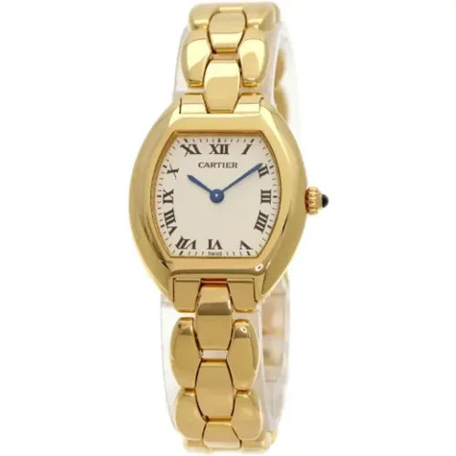 Pre-owned Watches, female, , Size: ONE SIZE Pre-owned Stainless Steel watches - Cartier Vintage - Modalova