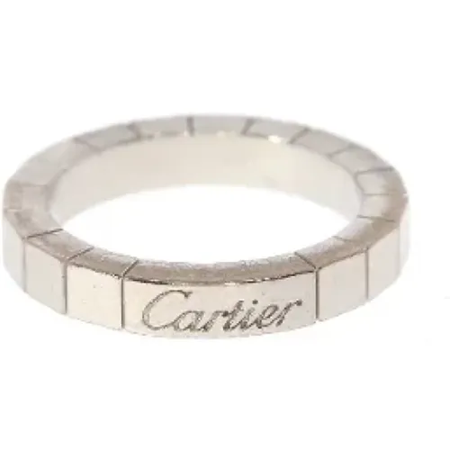 Pre-owned White Gold rings , female, Sizes: ONE SIZE - Cartier Vintage - Modalova