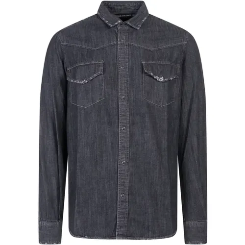 Men`s Clothing Denim Jackets Ss22 , male, Sizes: 2XL - Original Vintage - Modalova