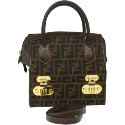 Pre-owned Canvas fendi-bags , female, Sizes: ONE SIZE - Fendi Vintage - Modalova