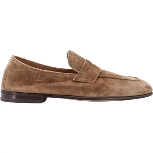 Suede Loafer Shoes , male, Sizes: 6 UK, 10 UK, 7 UK - BRUNELLO CUCINELLI - Modalova