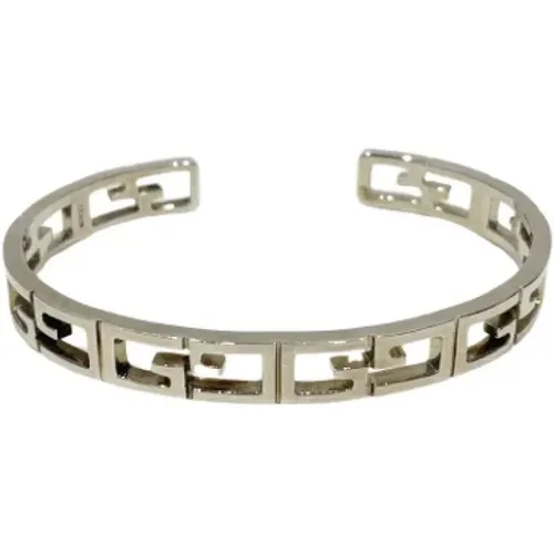 Pre-owned Jewellery, female, , Size: ONE SIZE Pre-owned Silver bracelets - Gucci Vintage - Modalova