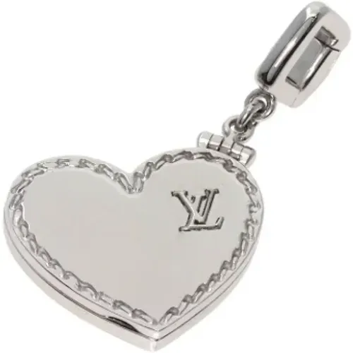 Pre-owned White Gold necklaces , female, Sizes: ONE SIZE - Louis Vuitton Vintage - Modalova