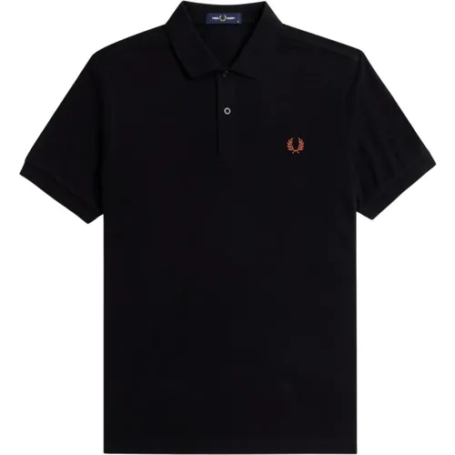 Polo Shirts, male, , Size: 2XL Classic Cotton Polo Shirt - Fred Perry - Modalova