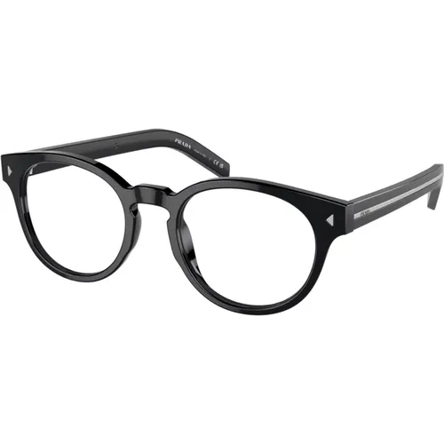 Stylische Brille A14V in L16K1O1 , unisex, Größe: 50 MM - Prada - Modalova