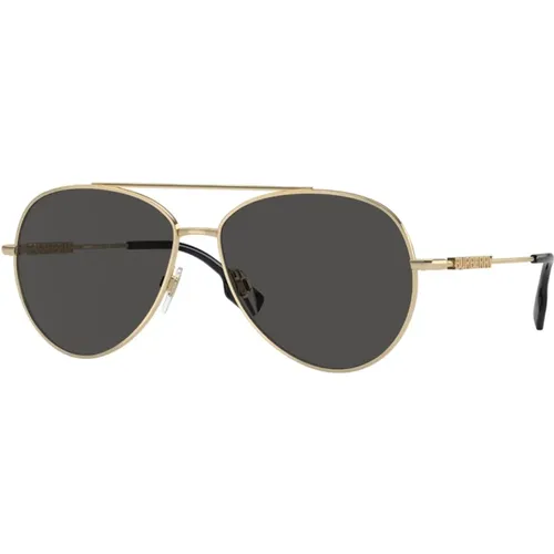 Klassische britische Stil Sonnenbrille , Damen, Größe: 58 MM - Burberry - Modalova