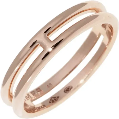 Pre-owned Jewellery, female, , Size: ONE SIZE Pre-owned Metal rings - Hermès Vintage - Modalova