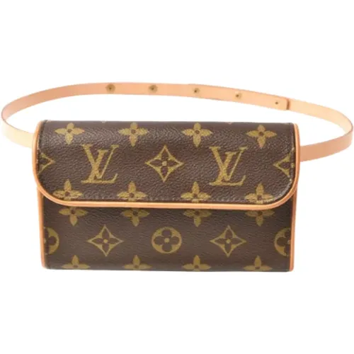 Pre-owned Belt Bags, female, , Size: ONE SIZE Pre-owned Canvas shoulder-bags - Louis Vuitton Vintage - Modalova