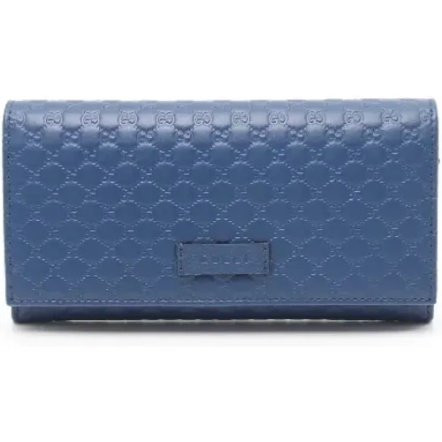 Pre-owned Wallets, female, , Size: ONE SIZE Pre-owned Leather wallets - Gucci Vintage - Modalova