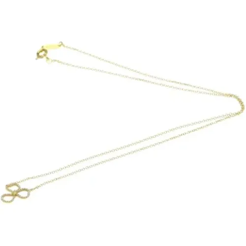 Pre-owned Jewellery, female, , Size: ONE SIZE Pre-owned Gold necklaces - Tiffany & Co. Pre-owned - Modalova