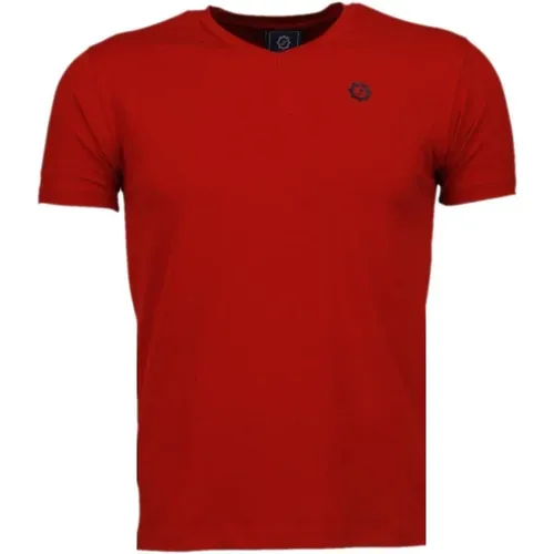Basic Exklusives T-Shirt Herren - 5105R , Herren, Größe: 3XL - Local Fanatic - Modalova