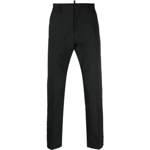 Pantalone 900 Nero Suit Trousers , male, Sizes: XL, L - Dsquared2 - Modalova