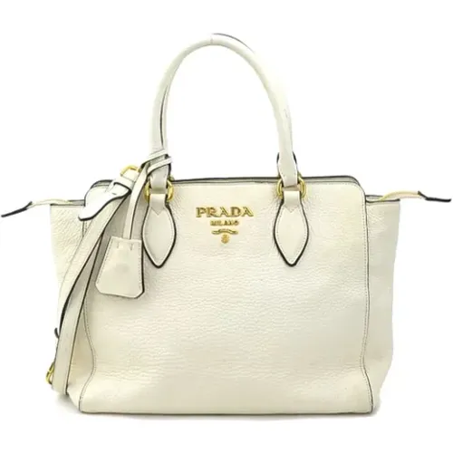 Pre-owned Leather prada-bags , female, Sizes: ONE SIZE - Prada Vintage - Modalova