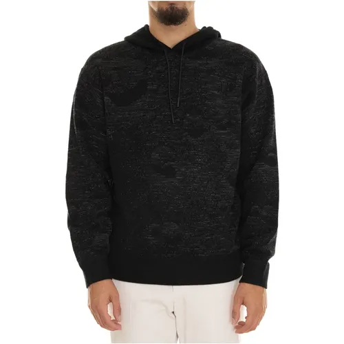 Hoodies, male, , Size: 2XL Stylish Knit Sweater - Boss - Modalova