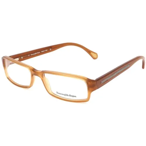 Glasses, male, , Size: ONE SIZE Plastic Frames with Dial - Ermenegildo Zegna - Modalova