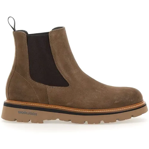 Herren Braun Stiefel Woolrich - Woolrich - Modalova