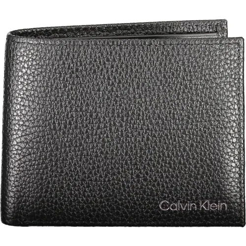 Wallets & Cardholders, male, , Size: ONE SIZE Leather Wallet with Rfid Blocker - Calvin Klein - Modalova