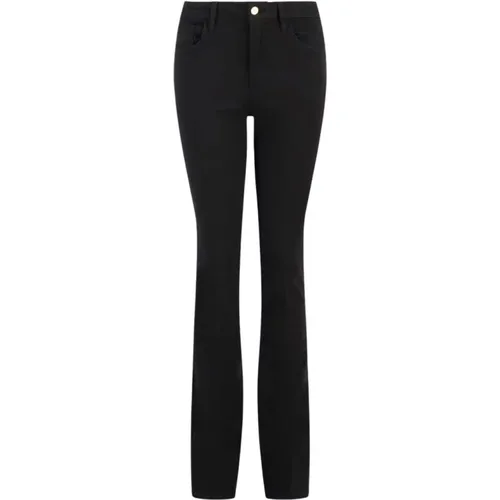 Le Mini Boot Mid-Rise Jeans , female, Sizes: W27, W24 - Frame - Modalova