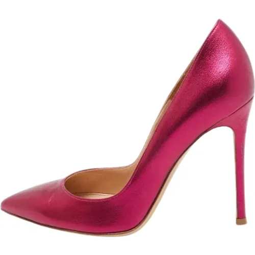 Pre-owned Pumps, female, , Size: 7 US Pre-owned Leather heels - Gianvito Rossi Pre-owned - Modalova