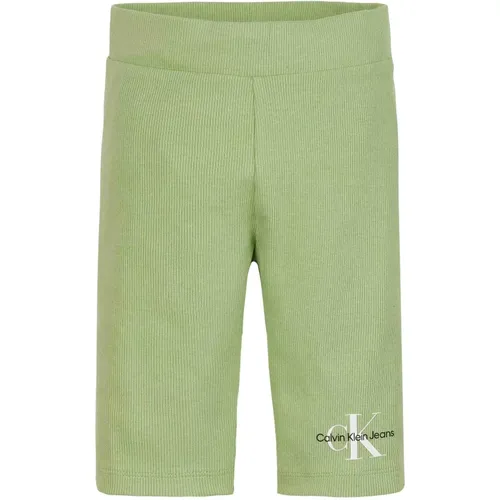 Stylische Grüne Radlerhose - Calvin Klein - Modalova