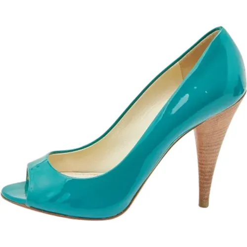 Pre-owned Pumps, female, , Size: 7 1/2 US Pre-owned Leather heels - Miu Miu Pre-owned - Modalova